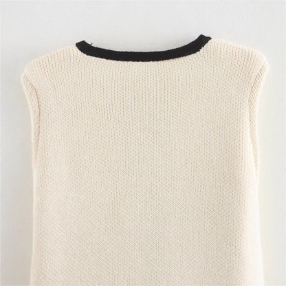 Dames Élégant cardigan avec des noeuds raffinés et des poches Chic und Stil