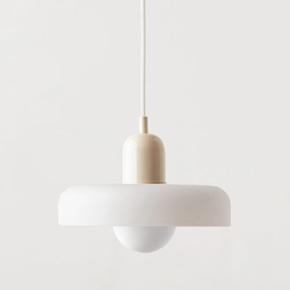Chic and Style | Pendant lights made of colored glass | Elegant pendant light in Bauhaus style | Designer lamp for living room and dining room 
