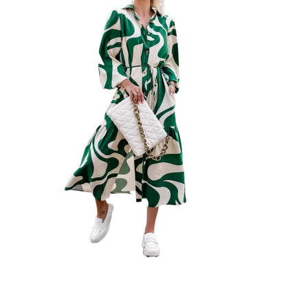 Femme Chemisier à manches longues Robe Chic und Stil
