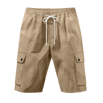 Shorts cargo décontractés pour hommes avec poches latérales respirantes Chic und Stil