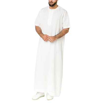 Robe maxi sportive pour femmes à manches courtes et pratique fermeture éclair Chic und Stil