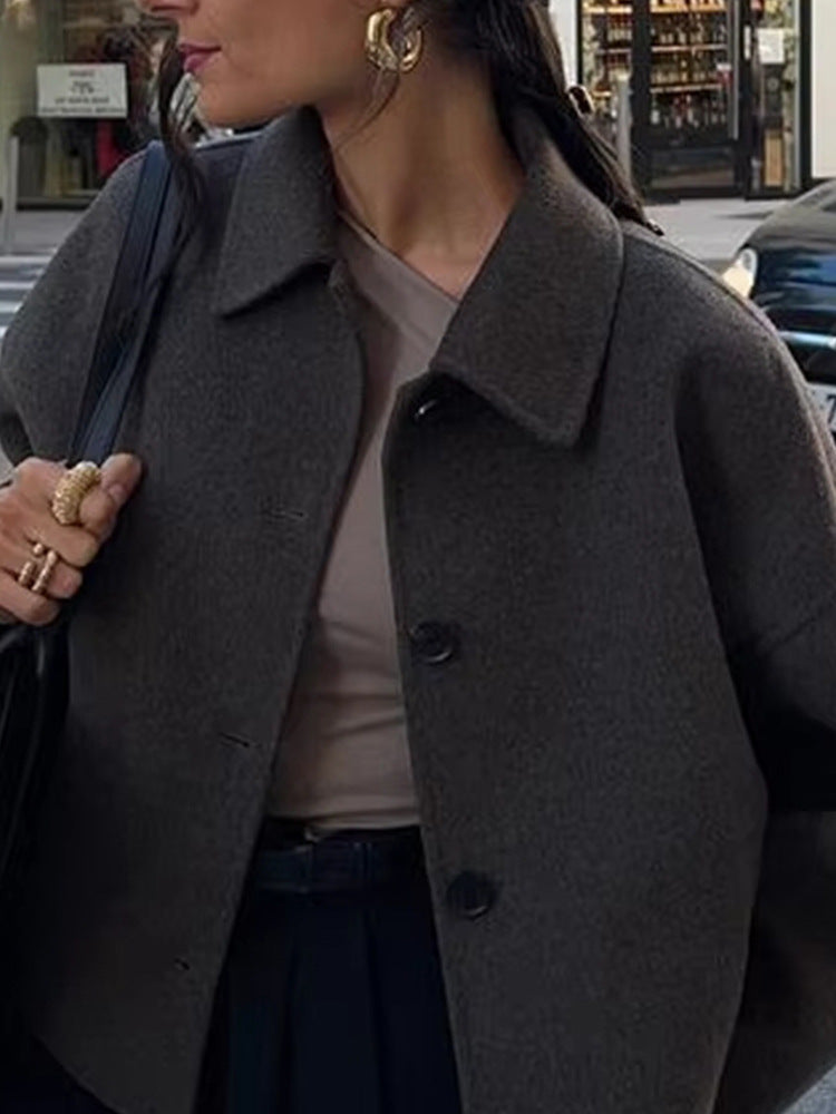 Dames Élégante et confortable veste courte Chic und Stil