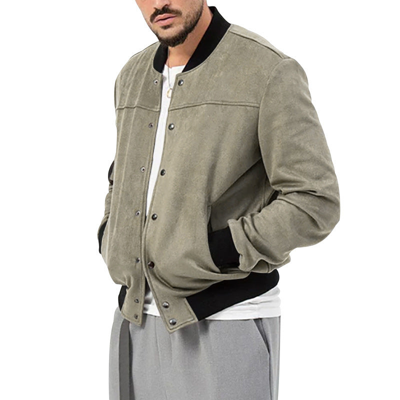 Veste bomber tendance pour hommes avec des détails élégants et des poches pratiques Chic und Stil