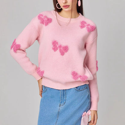 Pull confortable pour femmes avec un design de cœur moderne et un tricot doux Chic und Stil