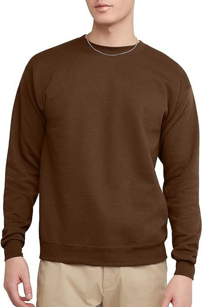 Pull-over décontracté pour hommes avec col rond et coupe ample Chic und Stil