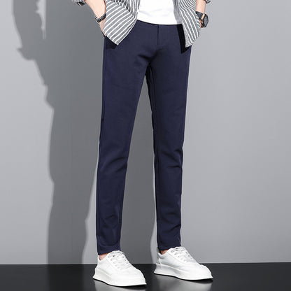 Slim-fit chino pants for men with side pockets Chic und Stil