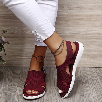 Sandales femmes confortables avec tige respirante Chic und Stil