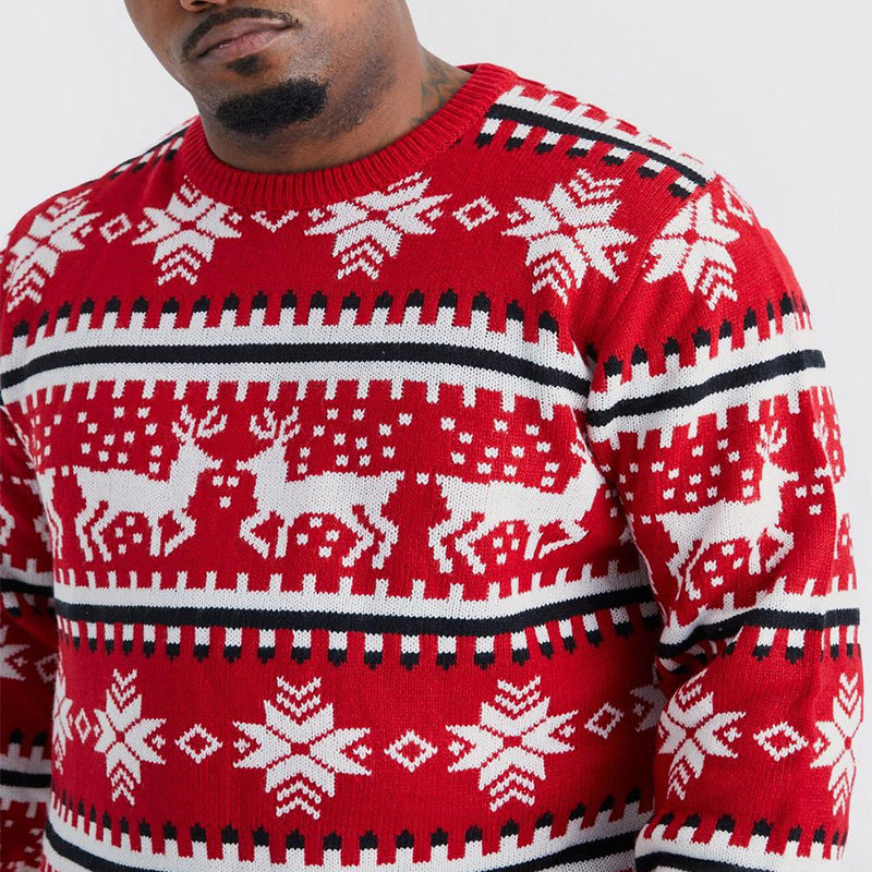 Funny Christmas sweatshirt for men with exclusive Chic und Stil pattern