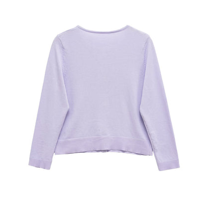 Dames élégante cardigan avec de fins détails de boutons Chic und Stil