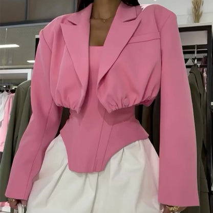 Dame Corsage-top avec des manches volumineuses Chic und Stil