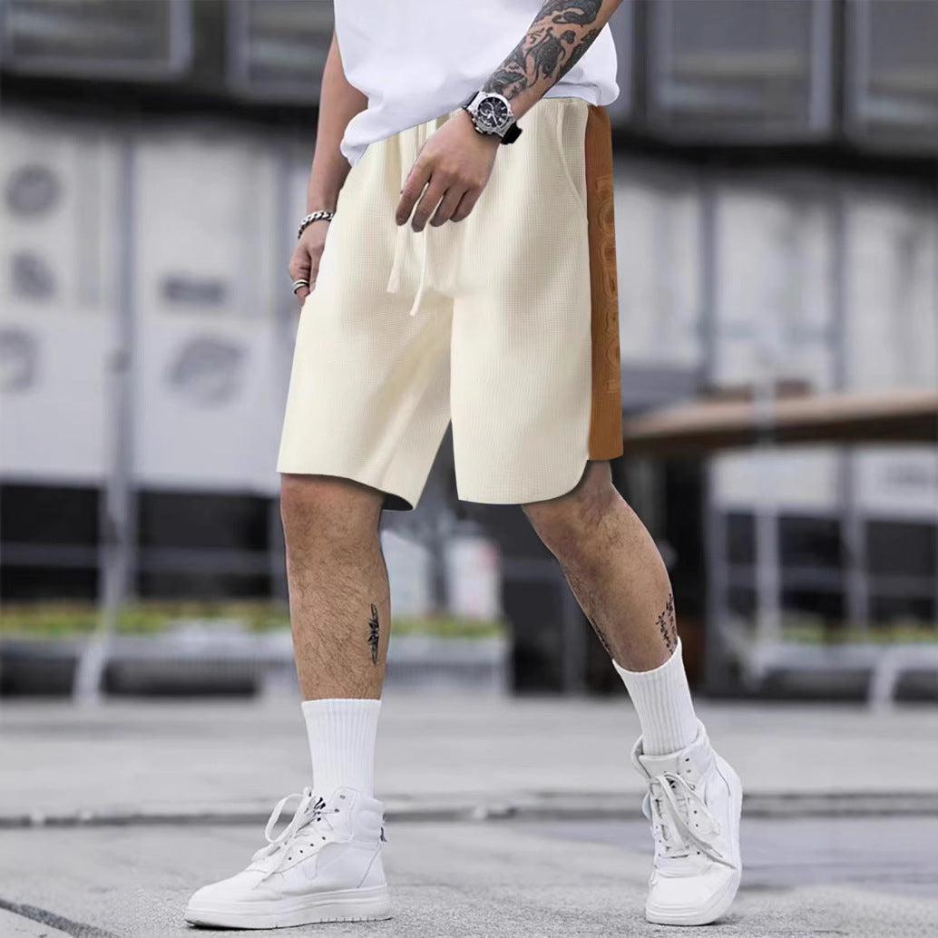 Shorts de sport pour hommes avec une structure riche en détails et une poche latérale innovante Chic und Stil