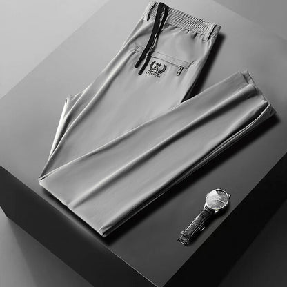 Versatile sports pants for men with elastic waistband Chic and Style