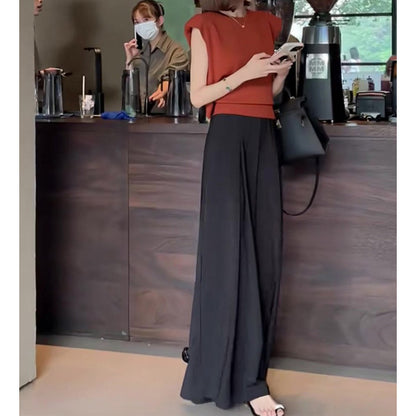 Pantalons taille haute ajustés pour femmes Chic und Stil