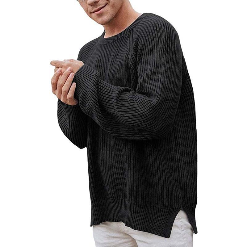 Pull en maille élégant pour hommes avec un design texturé et une coupe moderne Chic und Stil