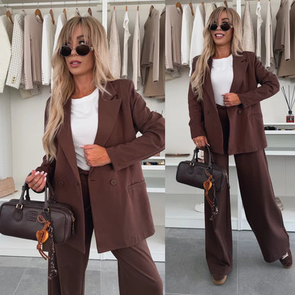 Dames ensemble blazer élégant et moderne Chic und Stil