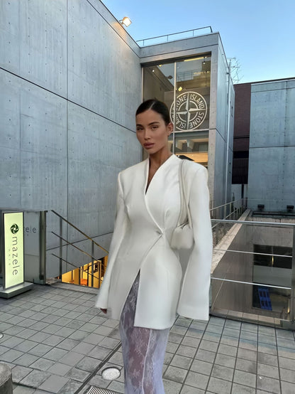 Dames Couture Blazer Chic und Stil