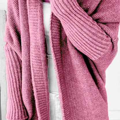 Dames Pull en tricot décontracté avec devant ouvert et fine texture Chic und Stil