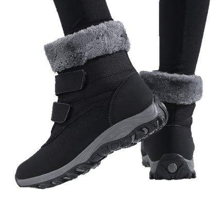 Bottes d'hiver pour femmes avec semelle antidérapante et doublure intérieure chaude Chic und Stil
