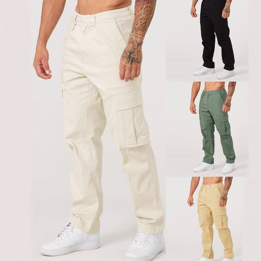 Men's cargo pants with functional pockets and comfortable fit Chic and Style