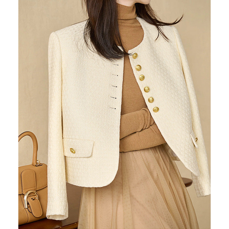 Blazer Texturé Élégant pour Femmes Chic und Stil