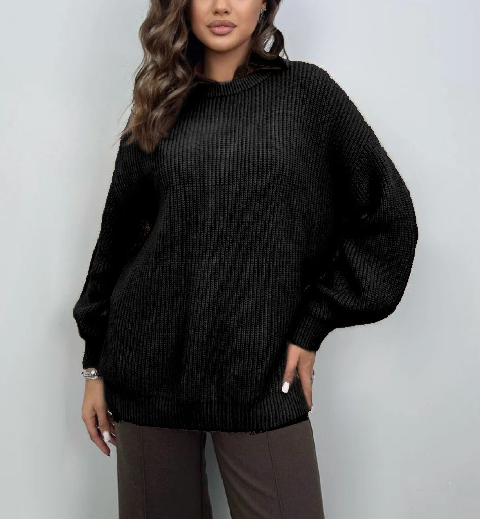 Dames Haut en tricot léger Chic und Stil