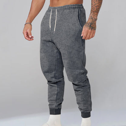 Comfortable sweatpants for men with elastic waist and sporty style Chic and Style