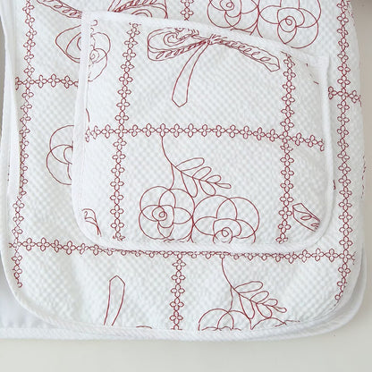 Dames blazer surpiqué avec motifs floraux Chic und Stil