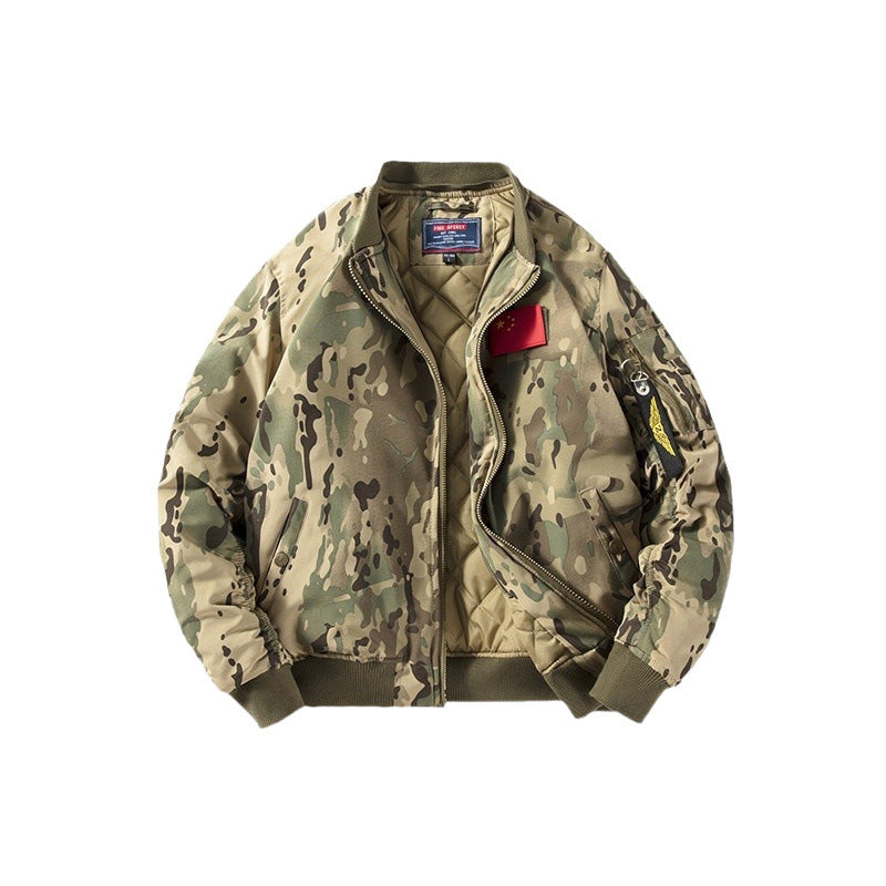 Functional bomber jacket for men with removable hood Chic and Style