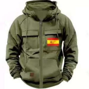 Functional jacket for men with multiple pockets Chic und Stil