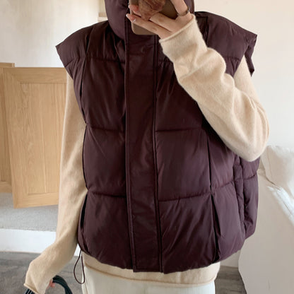 Dames Doudoune épaisse avec col montant et poches latérales confortables Chic und Stil