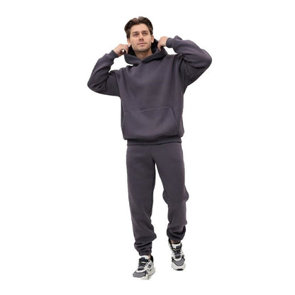 Men's comfortable hoodie and chic jogger pants