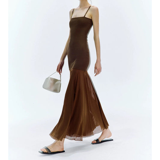 Robe Maxi Étagée Chic pour Femmes Chic und Stil