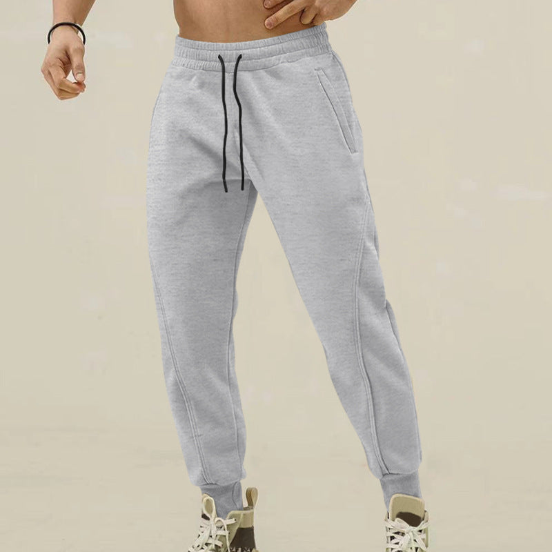 Comfortable sports pants for men with adjustable waistband and side pockets Chic and Style