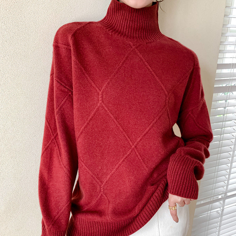 Rouge brique / Taille unique