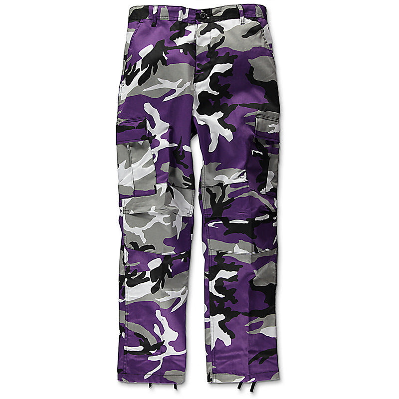 Camouflage cargo pants for men with multifunctional pockets Chic and Style