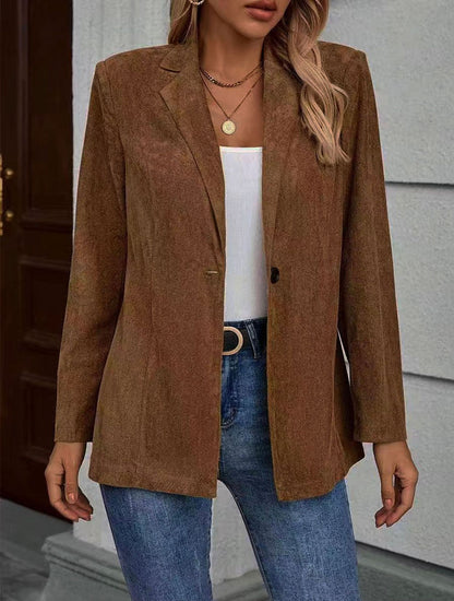 Blazer élégant et structuré pour dames avec poches latérales Chic und Stil