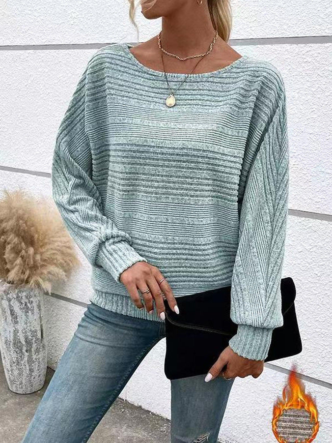 Pull en tricot décontracté pour femmes Chic und Stil