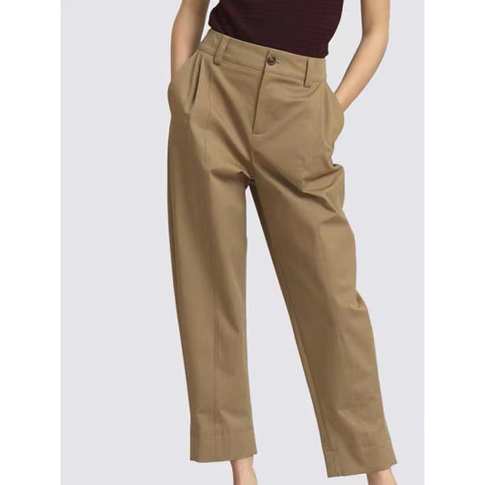 Pantalons plissés taille haute pour femmes Chic und Stil 1750846104