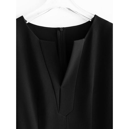 Robe midi élégante pour femmes avec ceinture Chic und Stil