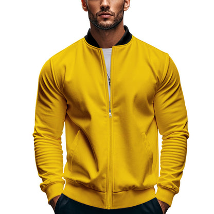 Veste bomber sportive pour homme avec col montant Chic und Stil