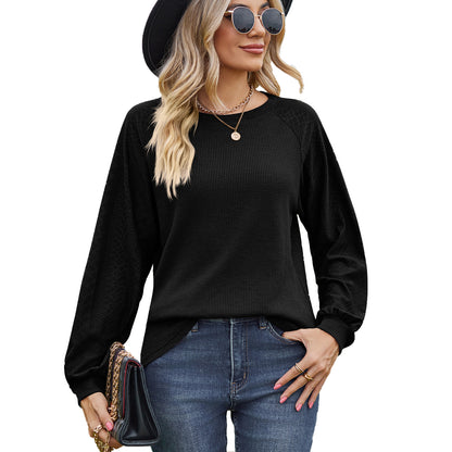 Pull décontracté pour femmes avec des détails en tricot à la mode Chic und Stil