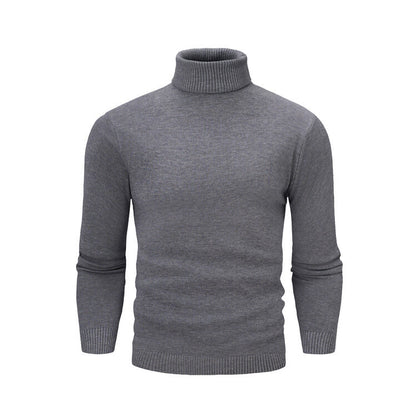 Elegant turtleneck pullover for men in fine merino wool Chic and Style