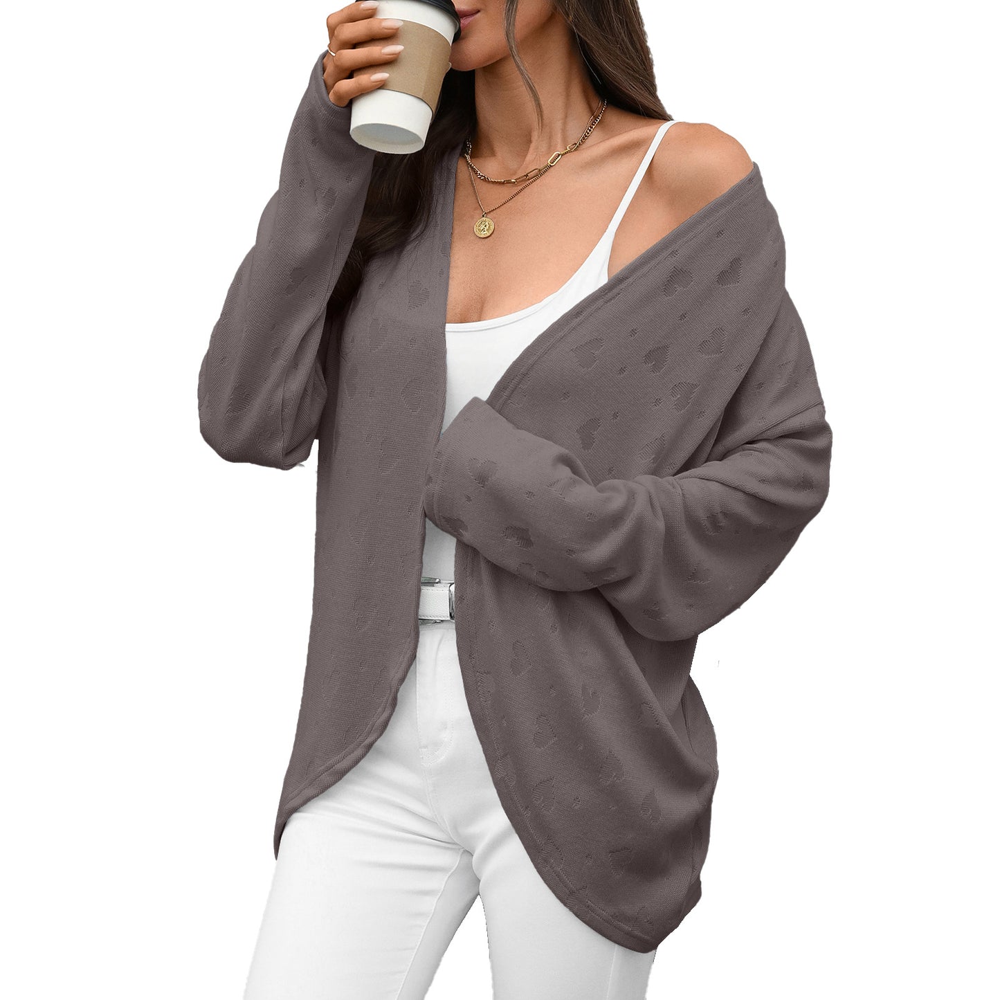 Dames Pullover surdimensionné Chic und Stil