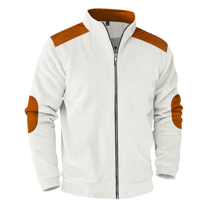 Veste de loisir pour hommes avec col montant Chic und Stil