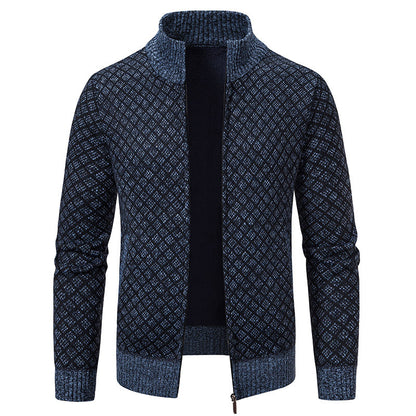 Blazer en tricot élégant pour hommes avec motif texturé Chic und Stil