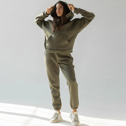 Chic and Style oversized hoodie set and jogger pants for women