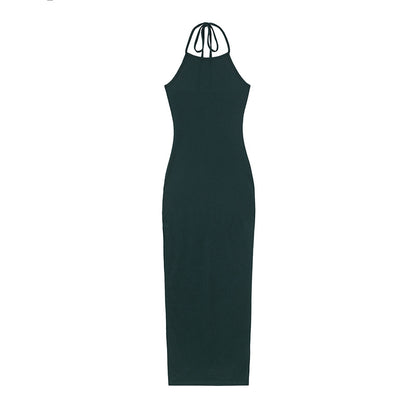 Robe maxi élégante pour femmes avec fente latérale Chic und Stil