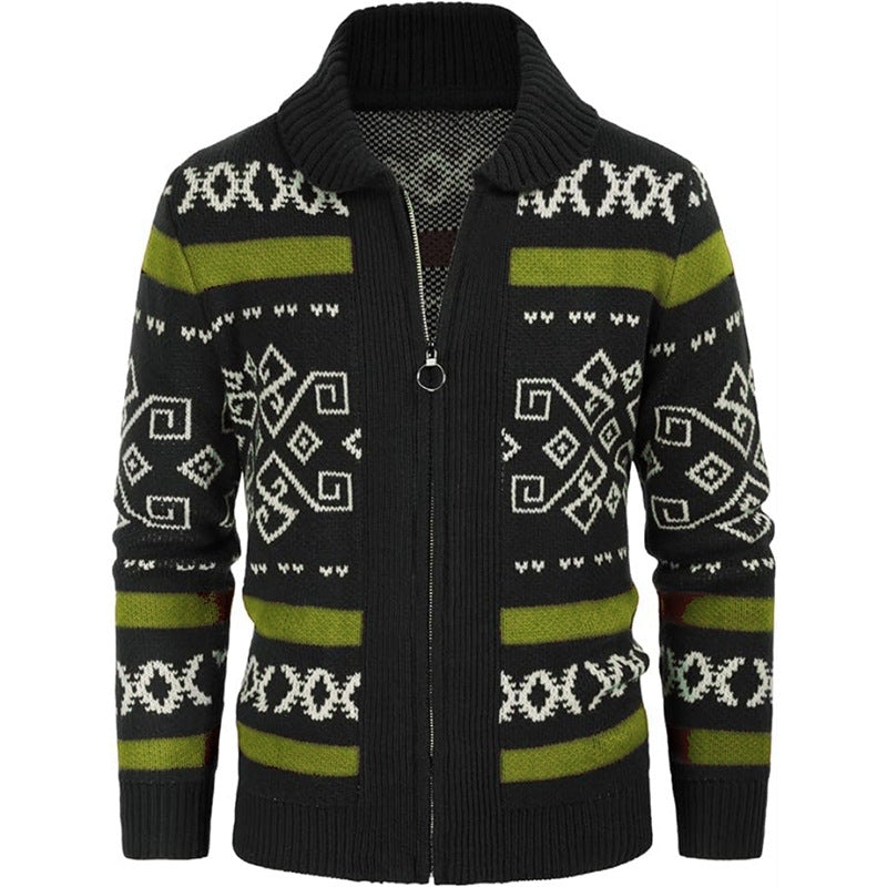 Dames cardigan avec motif moderne Chic und Stil