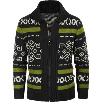 Dames cardigan avec motif moderne Chic und Stil