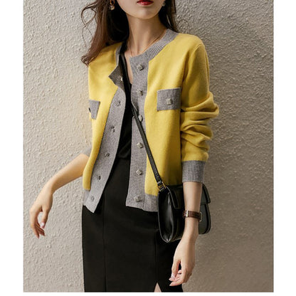 Cardigan en tricot coloré pour femme Chic und Stil